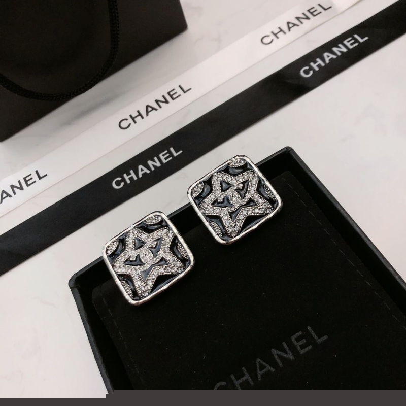 Ch*el earrings